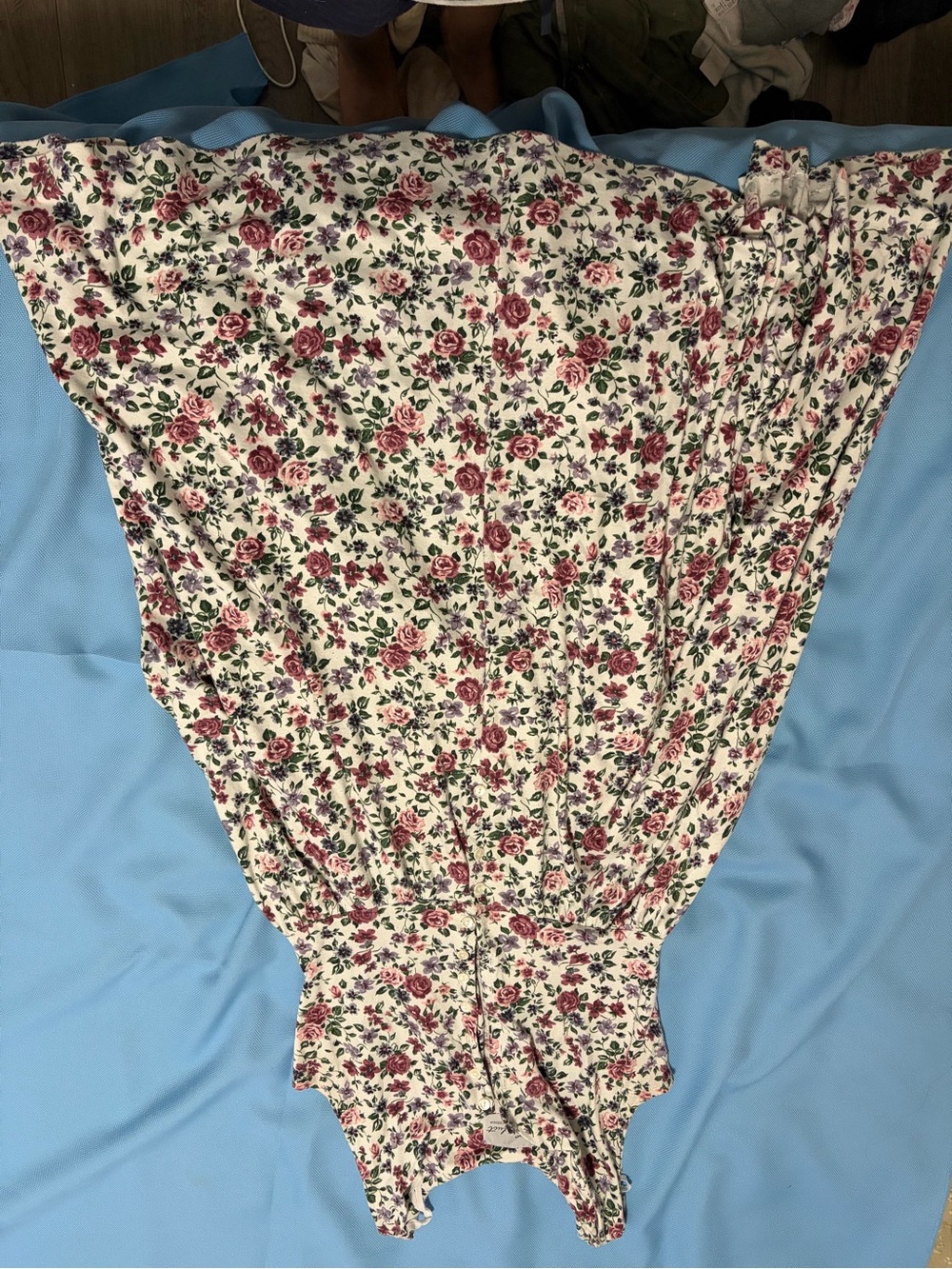 Vintage-Inspired Floral Button-Up dress by Ms. Conduct